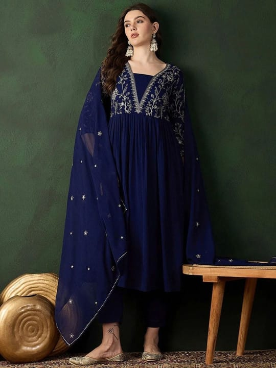 Nexora Midnight Indigo Lehenga